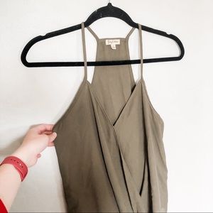 Olive blouse